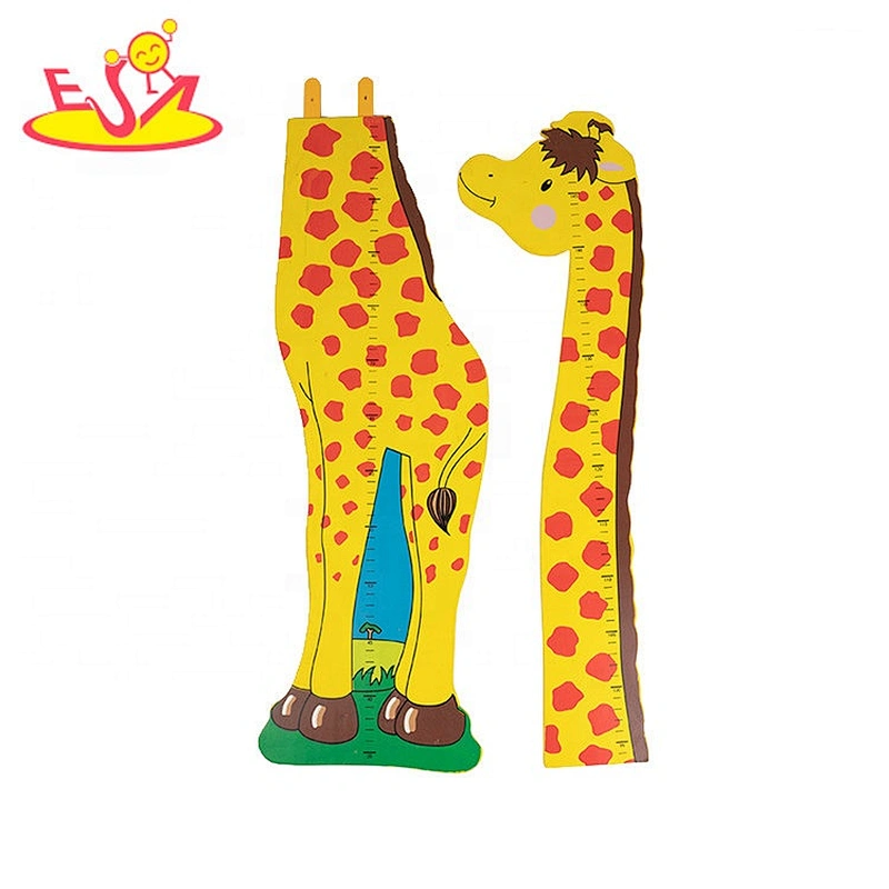 2020 wholesale large wooden height measuring ruler for kids W09C013
