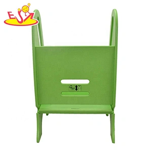high quality 2 steps wooden toddler step stool for wholesale W08G277