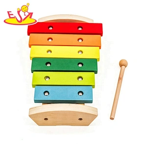 Top sale wooden xylphones musical instruments for toddlers W07C081