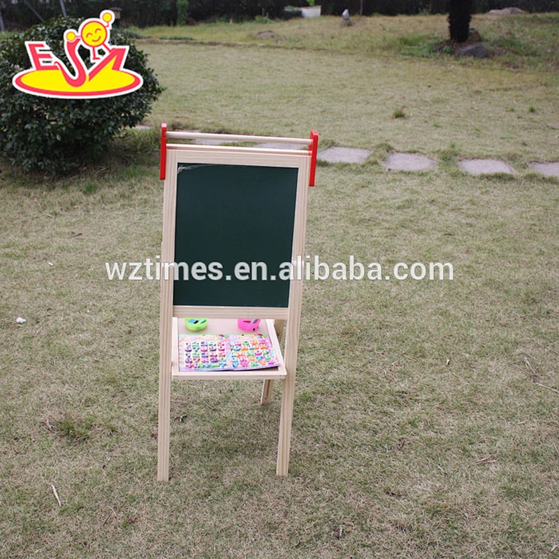 2018 wholesale baby wooden magnetic sketchpad diy kids wooden magnetic sketchpad sale children wood magnetic sketchpad W12B096