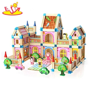 2020 best design educational wooden block toys for children W12E045