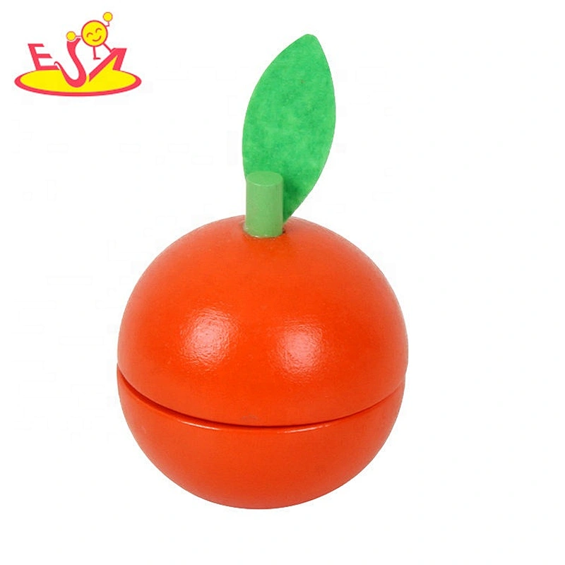 2020 wholesale pretend wooden fruit cut game for kids W10B331