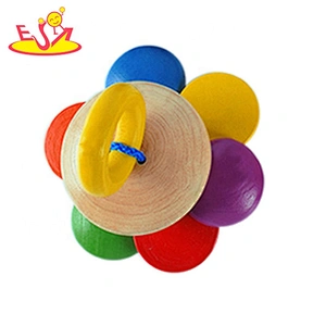 2020 Top sale classic wooden baby rattle set with customize W07A156