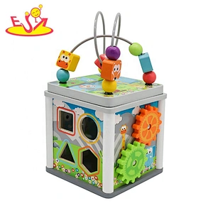 2020 new design toddler wooden bead maze for early learning W11B238