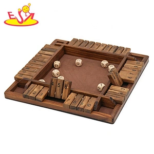 2020 high quality preschool wooden chess board for kids W11A116