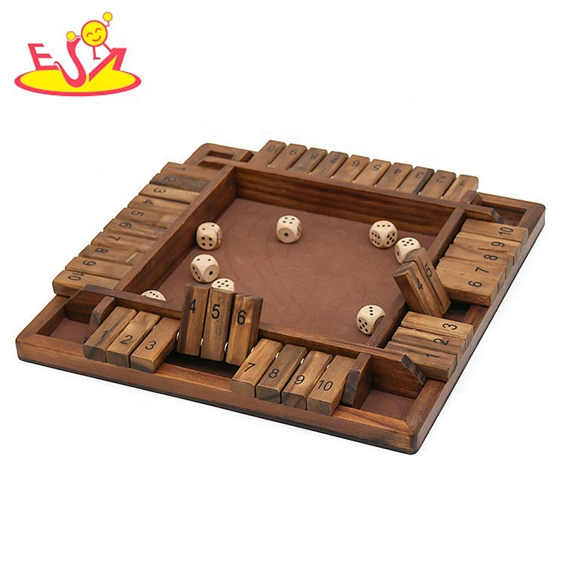 2020 high quality preschool wooden chess board for kids W11A116