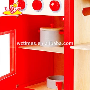 2018 New design wooden play kitchen toy children wooden play kitchen toy lovely wooden play kitchen toy W10C133