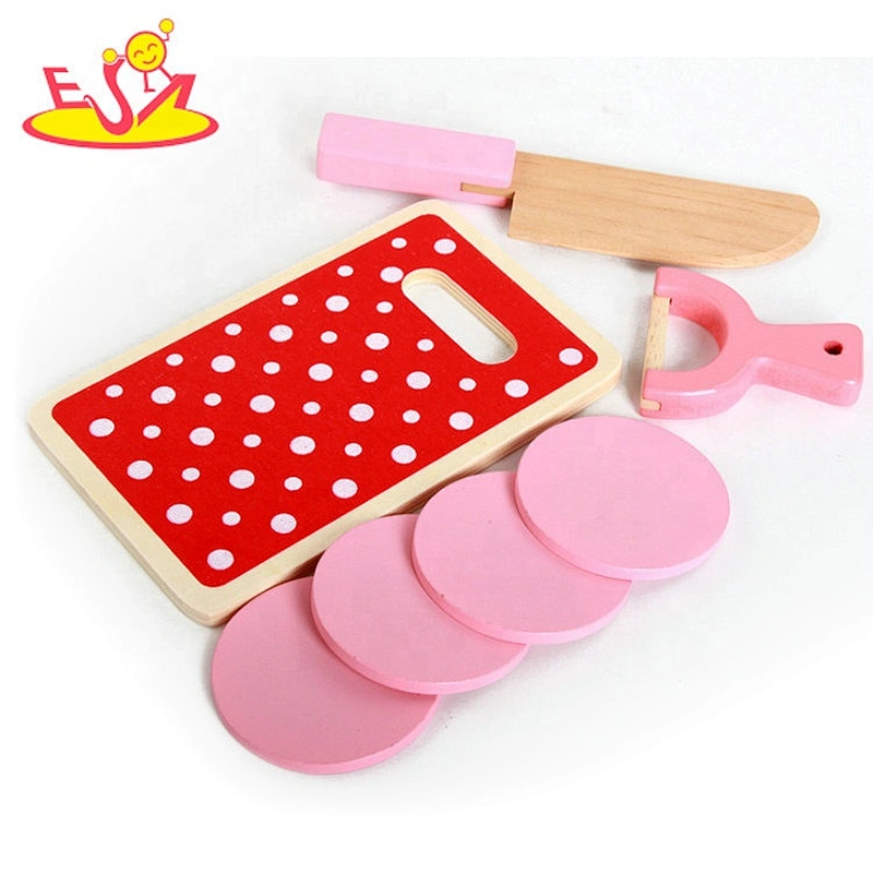 2020 Most popular pretend play wooden vegetable cutting toys for kids W10B344