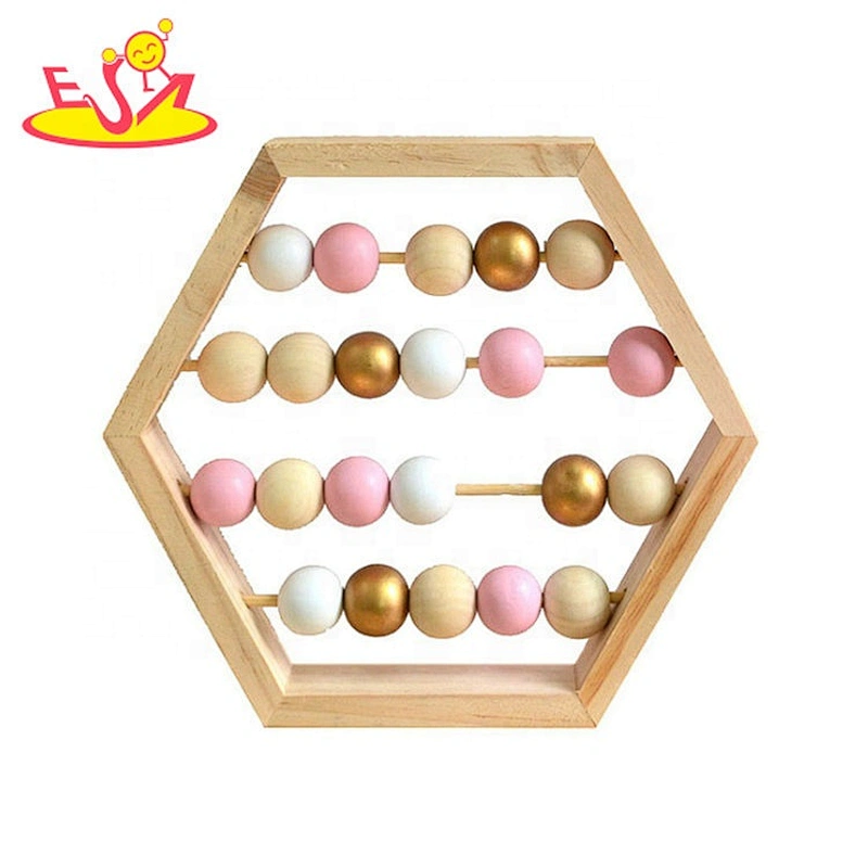 New arrival educational wooden abacus toy for kids W12A037