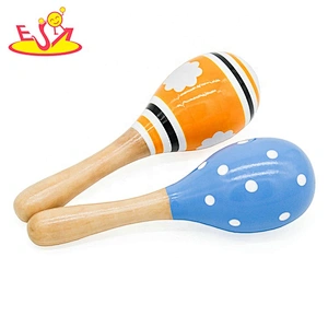 New arrival maracas wooden musical toys for babies W07I150
