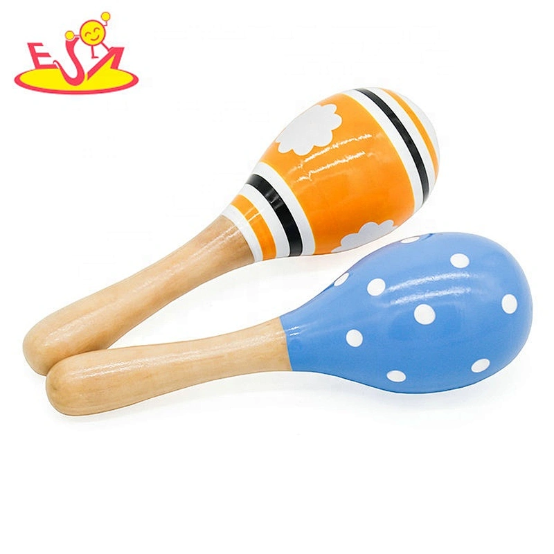New arrival maracas wooden musical toys for babies W07I150