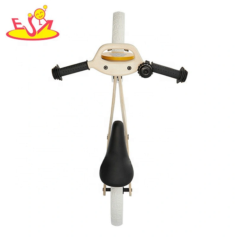 2020 high quality yellow wooden baby balance bike for wholesale W16C282