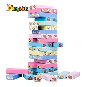 2020 Customize mini wooden nesting and stacking blocks for kids W13D239
