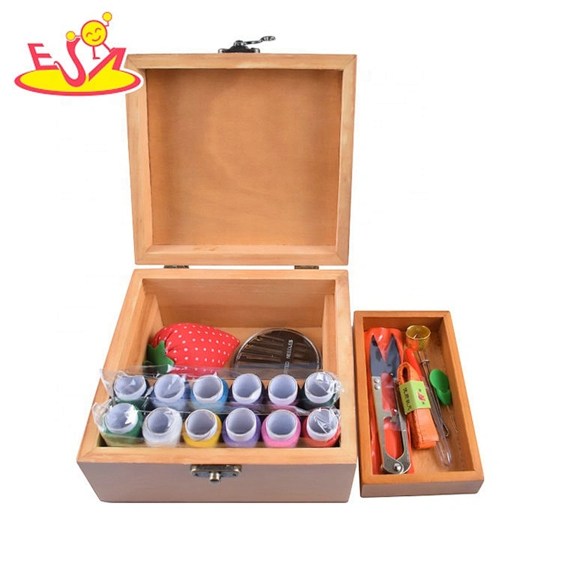 2020 New arrived my first wooden toy sewing kit for kids W10D253