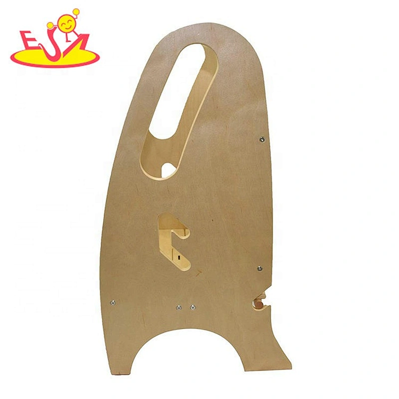 high quality safety wooden kitchen helper stool for kids W08G277C