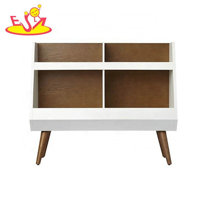 2020 High quality white wooden baby storage shelves for wholesale W08C301