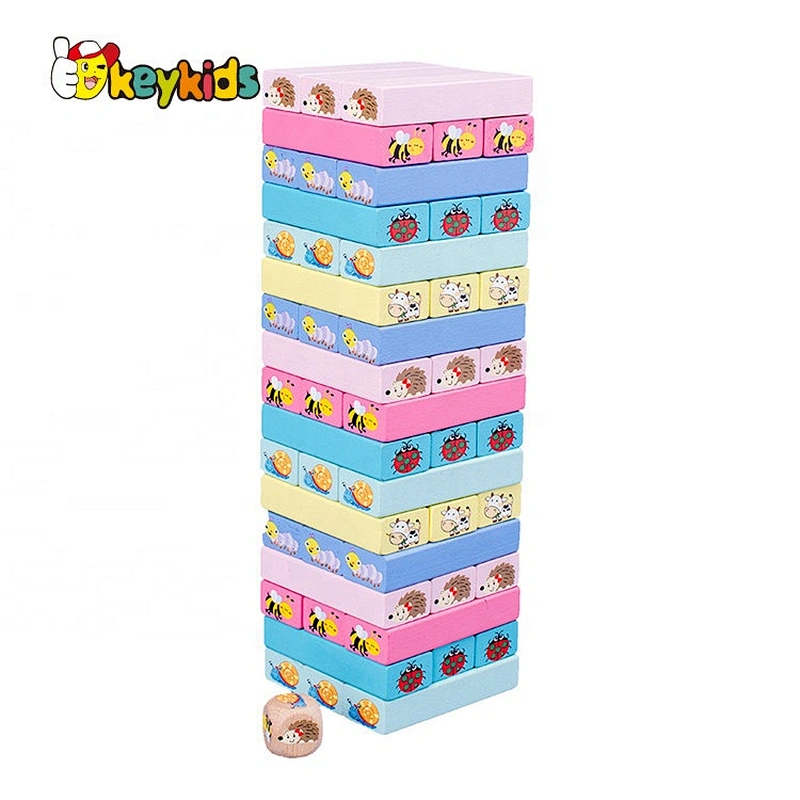 2020 Customize mini wooden nesting and stacking blocks for kids W13D239