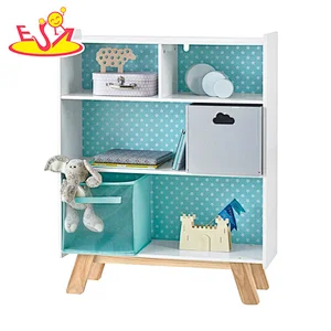 Wholesale simeple custom wooden small storage shelf used in home  W08C294B