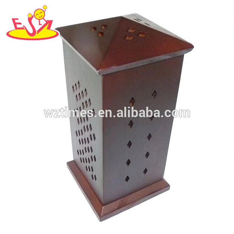 2018 Wholesale cheap household wooden incense holder W02A260