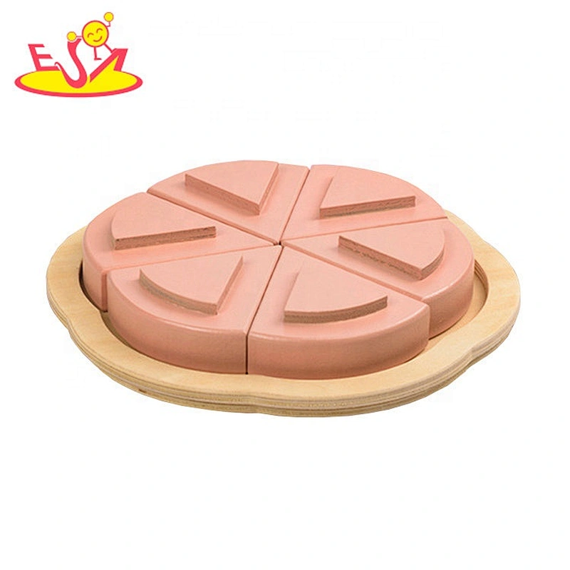2020 most popular pink baby natural wood cake with candles W10B335