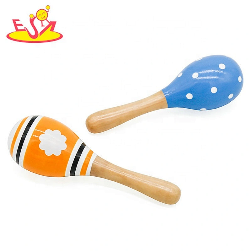 New arrival maracas wooden musical toys for babies W07I150