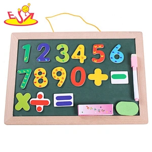 2020 Top sale educational wooden erasable board for toddlers W12B169