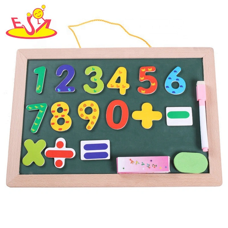2020 Top sale educational wooden erasable board for toddlers W12B169