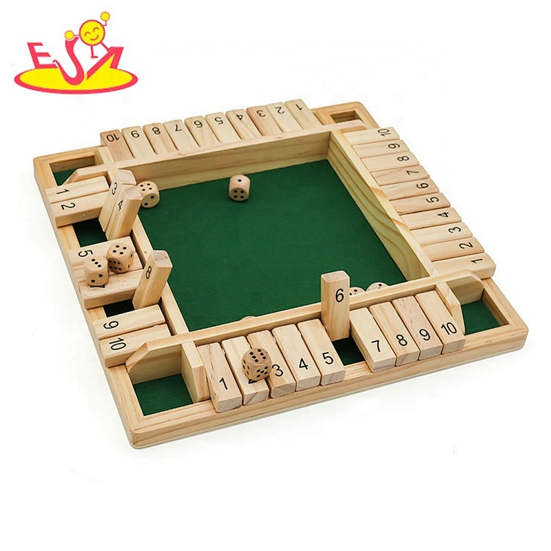 2020 high quality children wooden chess board game for wholesale W11A117