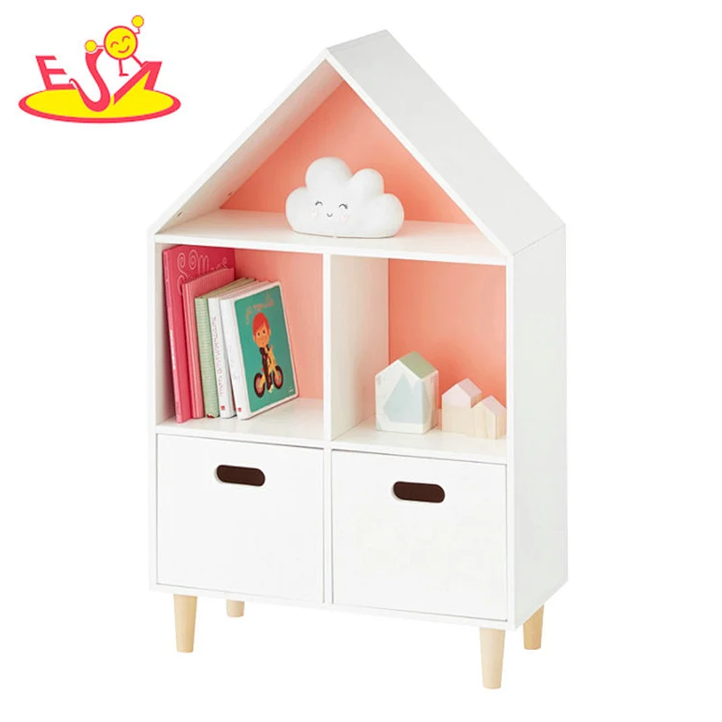 New  Popular white baby Storage MDF simple wooden toy box  W08C299