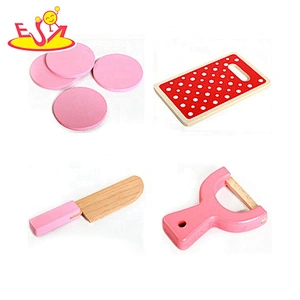 2020 Most popular pretend play wooden vegetable cutting toys for kids W10B344