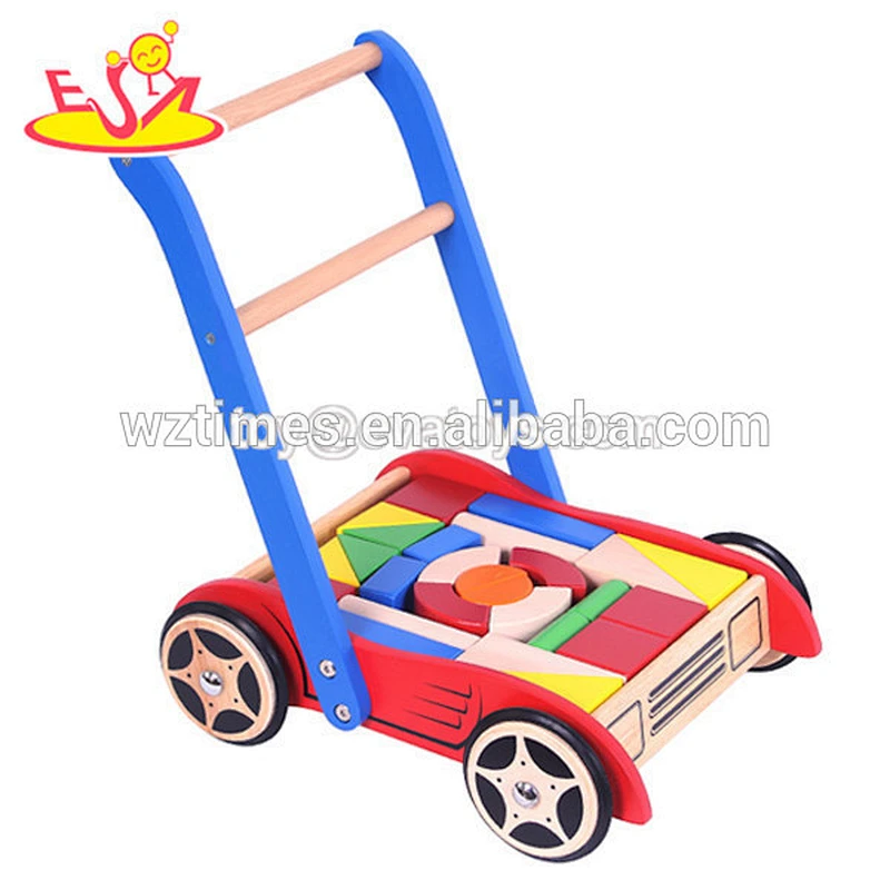 wholesale most popular outdoor wooden baby walker W16E052