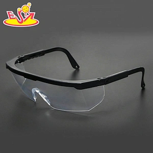 Enclosed Clear Eye Protective Glasses Safety plastic eye shield