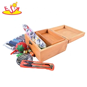 2020 New arrived my first wooden toy sewing kit for kids W10D253