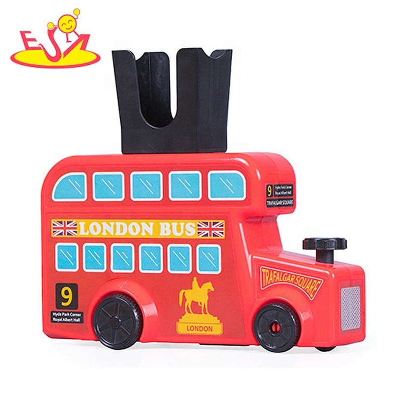 2020 wholesale educational children wooden dominoes toy with cars W15A081A