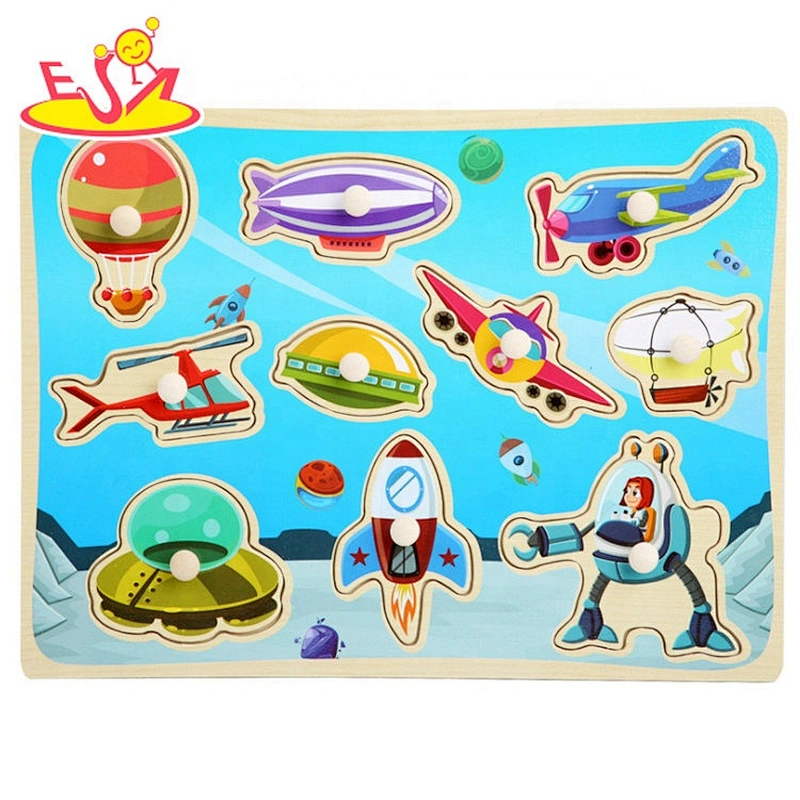 2020 best design intelligent wooden puzzle toys for kids W14M217