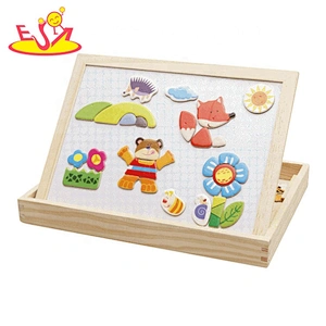 Best design funny wooden drawing board for toddlers W12B137