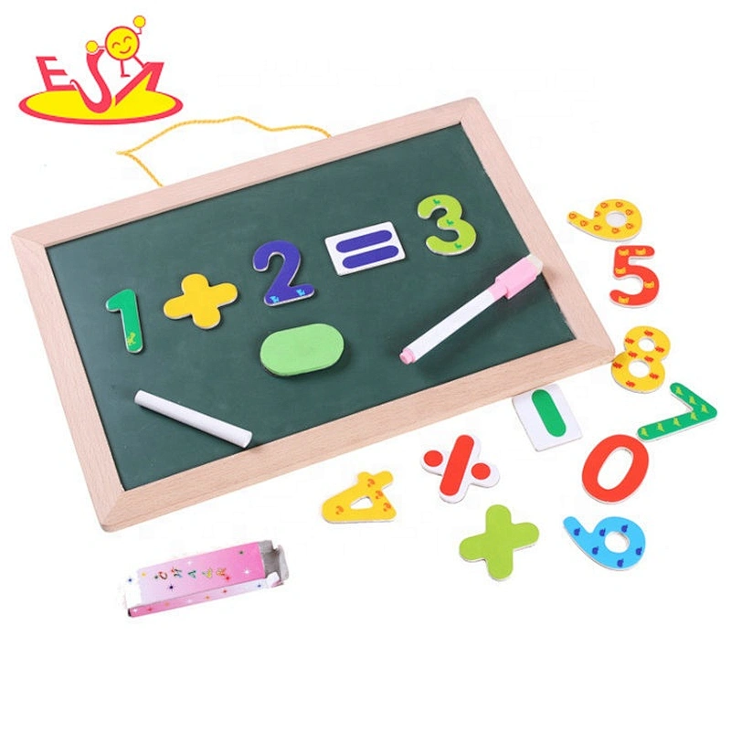 2020 Top sale educational wooden erasable board for toddlers W12B169
