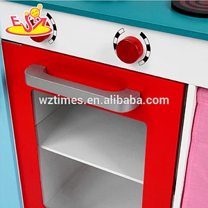 wholesale best sale baby wooden funny kitchen set top quality kids wooden funny kitchen set W10C205