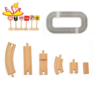 2020 New hottest small wooden toy train track for boys W04C193