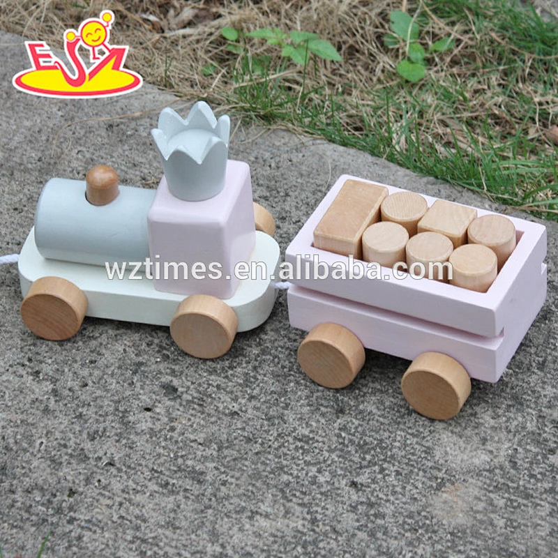 wholesale high quality baby wooden push and pull toys for sale W05C076