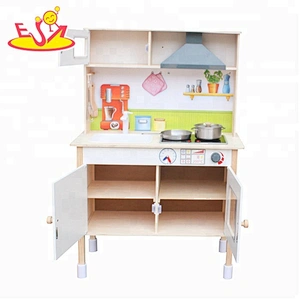 Neues Design Kochspiel Holzspielküche für Kinder W10C411