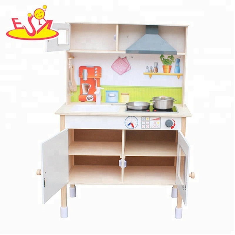 Neues Design Kochspiel Holzspielküche für Kinder W10C411
