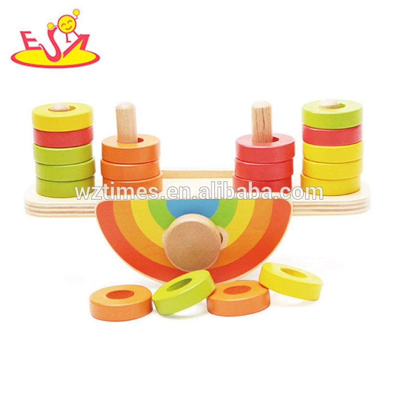 wholesale cheap wooden balance toy for kids W11F057
