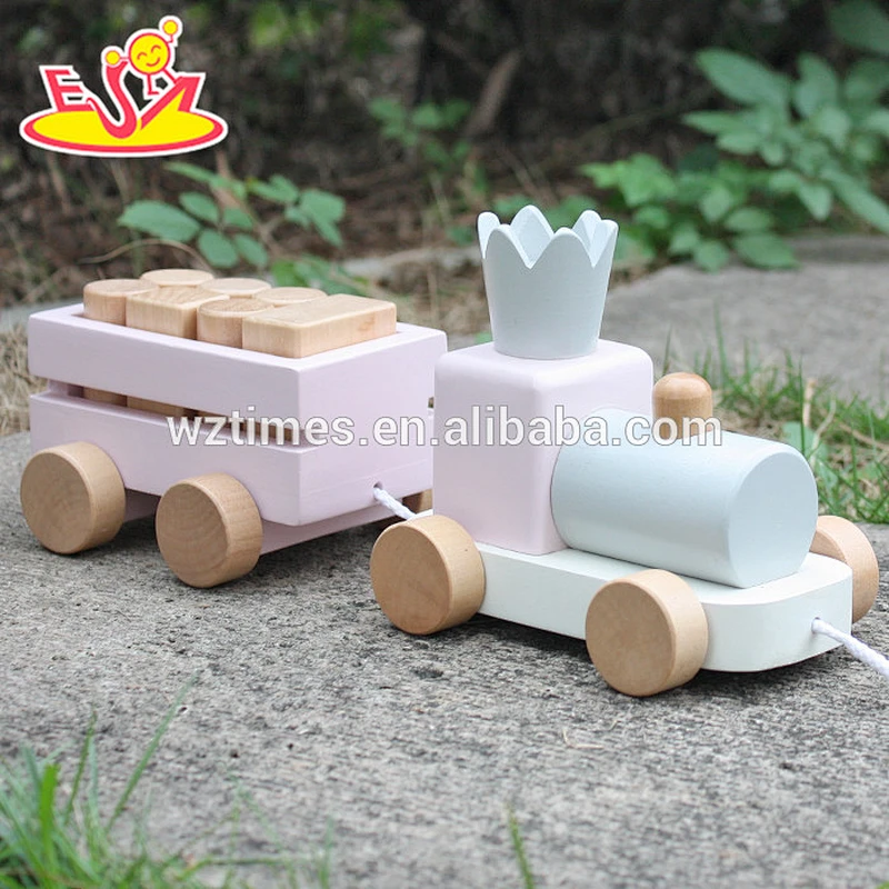 wholesale high quality baby wooden push and pull toys for sale W05C076