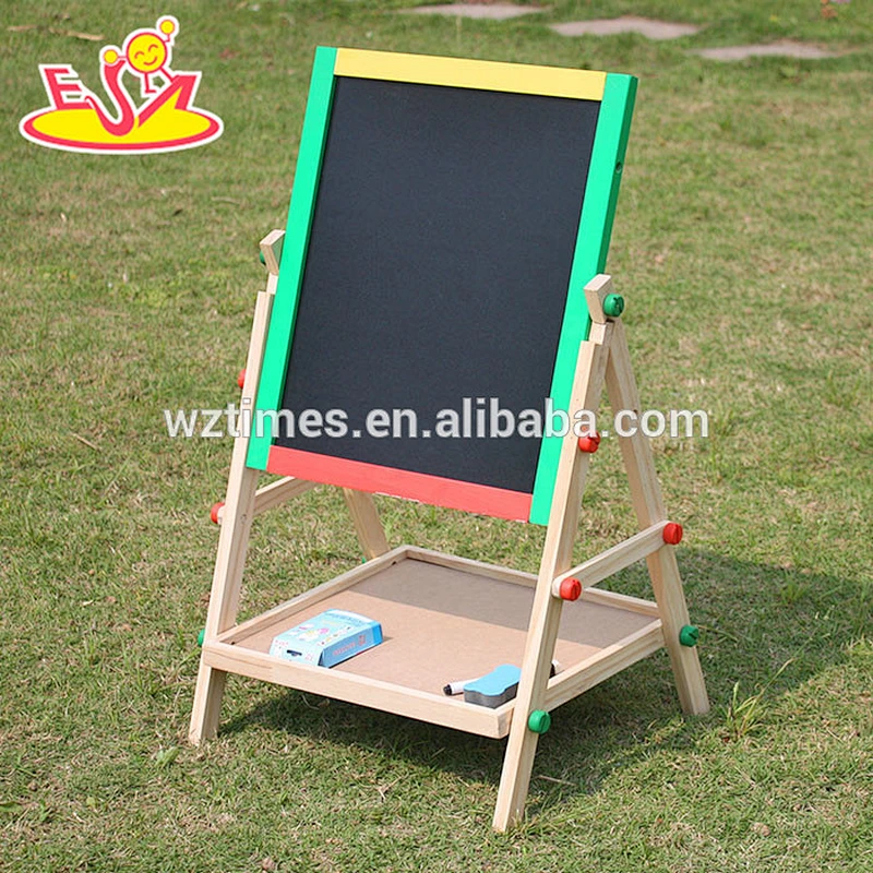Wholesale most popular teaching aid wooden drawing board for kids W12B048A