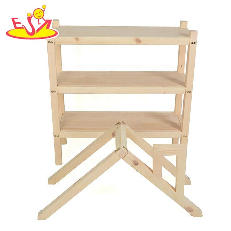 2020 High quality natural wooden corner shelf for room W08C314C