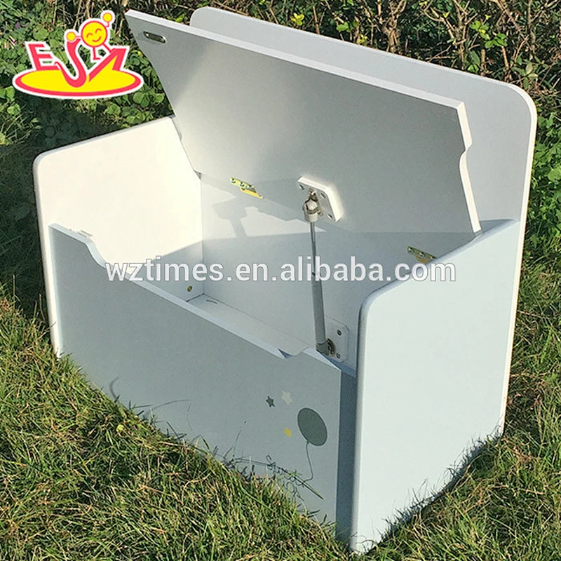 wholesale new fashion bench baby wooden storage box W08C136
