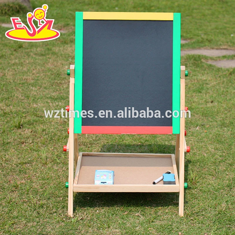 Wholesale most popular teaching aid wooden drawing board for kids W12B048A