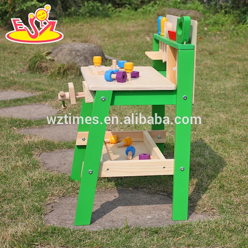 Wholesale best sale early learning game wooden tool table toy for children W03D057