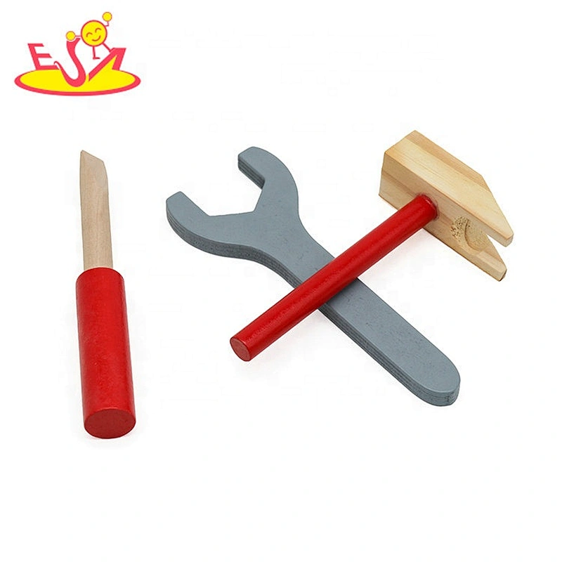 top sale educational wooden toy screws and bolts for kids W03C022
